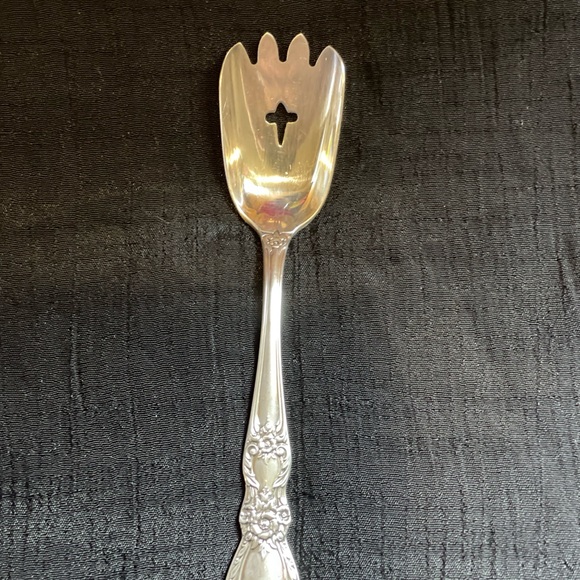 F.B. Rogers Dining Heritage Silverplate Bonbonnut Spoon By Rogers